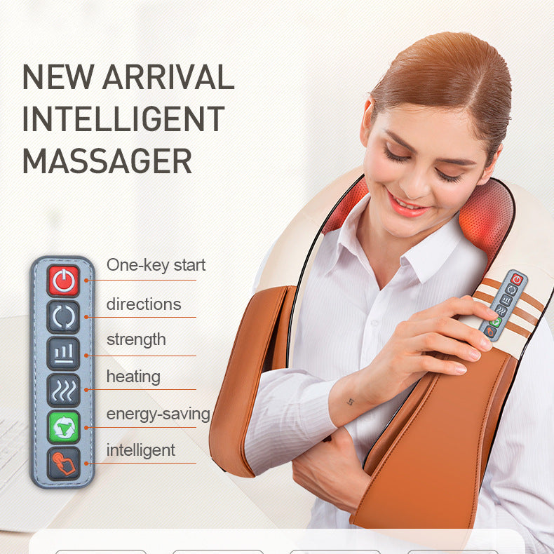 Neck and Back Massager - Deep Tissue and Heating